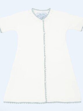 Pixie Lily Jersey Day Gown EUC Size 3-6M, Blue